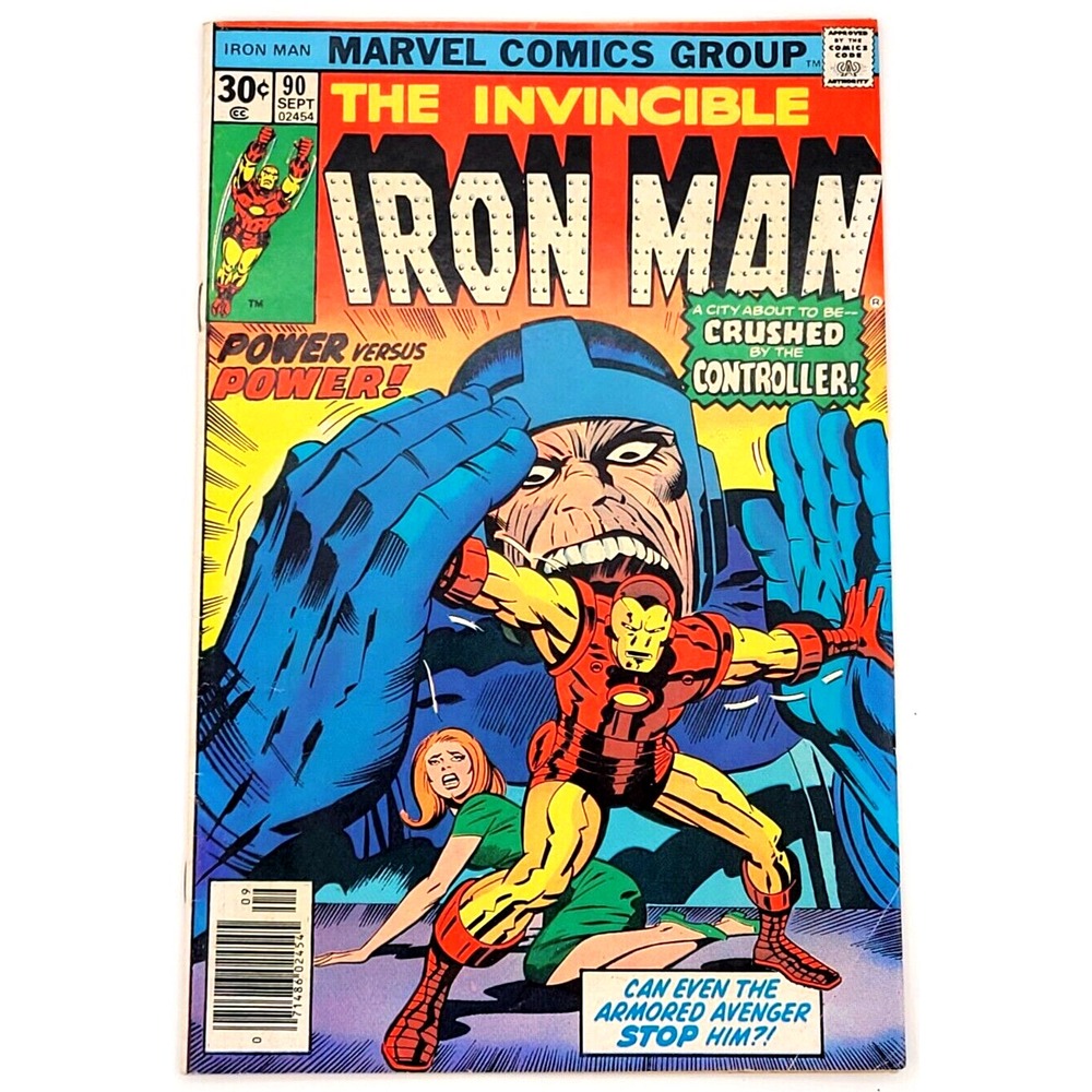 IRON MAN #90 (1976) / VF / MARVEL / THE CONTROLLER